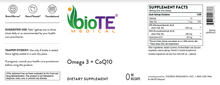 Load image into Gallery viewer, BioTE Medical Omega 3 + COQ10 - 90 Gelcaps
